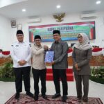 Hadir Pada Rapat Paripurna, Bupati Eka Putra Berikan Jawaban Atas Pandangan Ranperda Perubahan APBD