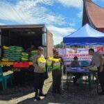 Kapolres Pasaman Barat Agung Tribawanto Hadirkan Pasar Pangan Murah, 60 Ton Beras Sudah Tersalurkan