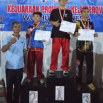 Emas Cemerlang Iqrar Permana Nusantara di Ajang Kejurprov Wushu Sumatera Barat