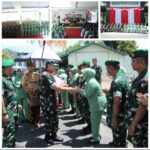 Kunjungan Perdana Pangdam XX/TIB ke Kodim 0312/Padang Disambut Hangat Prajurit dan Persit