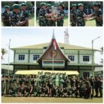 Dandim 0312/Padang Ferry Adianto Tegaskan Arti Pengabdian dalam Momentum Laporan Korps dan Purna Tugas
