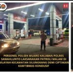 Sinergi Kapolres Simon Yana Putra dan Kapolsek Doni Fatrizal, Wujud Polri Presisi Jaga Kamtibmas Silungkang