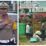 Kasat Lantas Polres Sijunjung Iptu Agung Santa Subrata Jadikan Jalan Raya Sebagai Ladang Amal dan Kebaikan