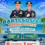 Polda Sumbar Siap Pecahkan Rekor MURI Lewat Bakti Sosial Bersih Pantai, Ribuan Anggota dan Keluarga Polri Akan Turun ke Pantai Purus Padang