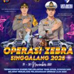 Operasi Zebra Singgalang 2025, Kapolres Sawahlunto dan Kasat Lantas Roy Capri Kawal Keselamatan Warga
