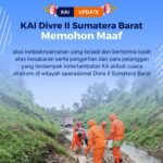 KAI Divre II Sumbar Alihkan Lintas Akibat Banjir, Keselamatan Pelanggan Tetap Nomor Satu