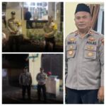 Kapolsek Riki Asjoni Kendalikan Patroli Malam Menyusul Perintah Kapolres Sawahlunto