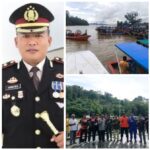 Atensi Kapolres Pasaman Barat AKBP Agung Tribawanto, Operasi Pencarian Berhasil Selamatkan Enam Nelayan Air Bangis