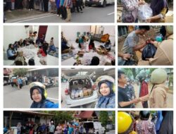 Pemuda/i Jalan Intan dan Pedagang Kue Bersatu Salurkan Bantuan ke Batu Busuk