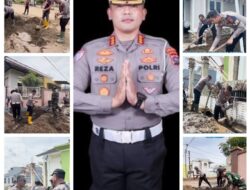 Kepedulian Dirlantas Kombes Pol Reza: Polisi Lalu Lintas Bantu Warga Lubuk Minturun Bangkit dari Banjir