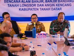 Ikuti Rakor Penanggulangan Bencana Sumbar, Bupati Eka Putra Sampaikan Kebutuhan Mendesak dan Huntara Para Pengungsi