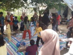 Serentak, Trauma Healing di Laksanakan Pada Seluruh Lokasi Pengungsian Oleh MGBK