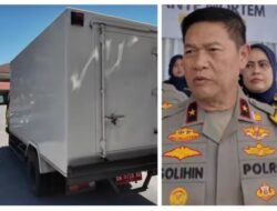 WAKAPOLDA SUMBAR MEWAKILI KAPOLDA TERIMA MOBIL PENDINGIN JENAZAH DARI PEMPROV SUMBAR