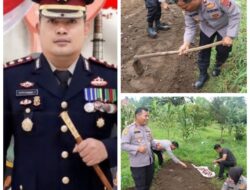 Kapolres Pariaman AKBP Andreanaldo Ademi Tegaskan Dukungan Pangan Nasional, Wakapolres Turun ke Lahan