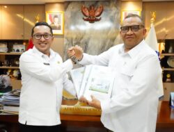 Kunjungi Kemenaker, Bupati Eka Putra Perjuangkan TKMO dan Program Padat Karya Tunai Insfratruktur