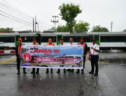 Awal Tahun 2026, KAI Divre II Sumbar Ingatkan Bahaya Lengah di Perlintasan Sebidang