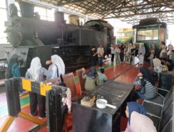 Walking Train Sawahlunto 2026: Langkah Kaki Merawat Sejarah, KAI Divre II Sumbar Hadir