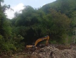 Wujudkan Komitmen, Polres Tanah Datar Tertibkan Aktivitas Tambang Ilegal