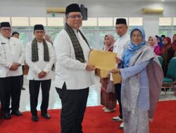 Serahkan SK Bupati Kepada 133 Kepala Sekolah, Ini Yang Di Sampaikan Wabup Ahmad Fadly