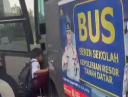 Bus Sekolah Polres Tanah Datar, Solusi Transportasi Aman bagi Pelajar