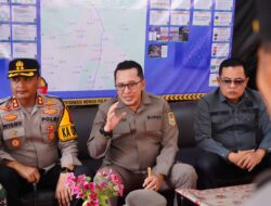 Pastikan Pelayanan Pemudik Maksimal, Bupati Eka Putra Tinjau Posko Lebaran 