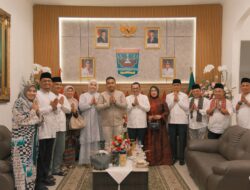 Momentum Idulfitri, Bupati Eka Putra Halal Bihalal ke Kediaman Gubernur dan Wagub Sumbar