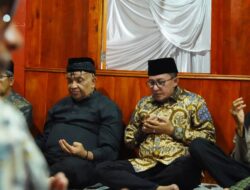 Doa Bersama Menaiki Rumah Gadang Wamenaker RI, Bupati Eka Putra: Adat Harus Tetap Dilestarikan