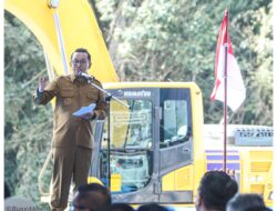 Menteri PU Ground Breaking Sabo Dam Di Nagari Sungai Jambu Kabupaten Tanah Datar