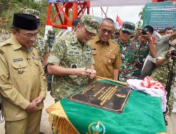 Jembatan Gantung Merah Putih di Kuranji Kota Padang Resmi Digunakan