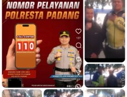 110 Polresta Padang Bukan Sekadar Nomor, Bukti Nyata Polisi Hadir Saat Warga Membutuhkan