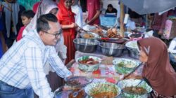 Bupati Tanah Datar Eka Putra tinjau pasar pabukoan Batusangkar