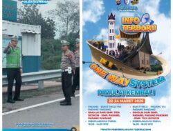 One Way Kembali Dimulai, Dirlantas Polda Sumbar Imbau Pengendara Patuhi Aturan