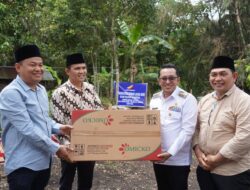 Letakan Batu Pertama Rumah Layak Huni, Bupati Eka Putra: Pelaksanaan Program Ini Menggambarkan Sinergitas Antara Perantau dan Warga Di Ranah Sangat Baik 