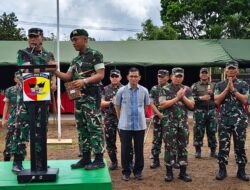 Laksanakan Kunjungan Kerja, Pangdam XX/TIB Bangga Dan Apresiasi Prajurit Muda Yonif TP 951