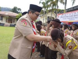 Wabup Ahmad Fadly Hadiri Pelantikan Saka Bhayangkara Polres Tanah Datar