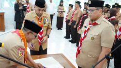 Mabicab dan Kwarcab Dilantik, Wujudkan Pramuka Semakin Berkembang untuk Masa Datang