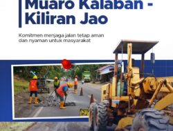 Dhani Asri, ST Kawal Preservasi Jalan Muaro Kalaban–Kiliran Jao, Ruas Nasional yang Lama Dikeluhkan Kini Mulai Dibedah Total