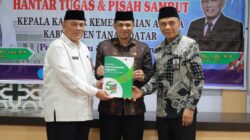 Pisah Sambut Kepala Kantor Kemenag Tanah Datar, Perkuat Sinergi Wujudkan Pelayanan Keagamaan Berkualitas