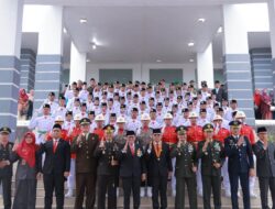 65 Paskibraka Tanah Datar Resmi Dikukuhkan
