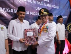 HUT ke-81 RI, 83 Narapidana Rutan Batusangkar Terima Remisi