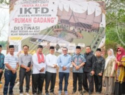 Rumah Gadang IKTD Tanjung Pinang Mulai Dibangun, Simbol Cinta Perantau pada Ranah Minang