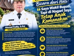 Wabup Ahmad Fadly: Sebagai anak/kamanakan, saya akan patuh terhadap segala keputusan Niniak Mamak