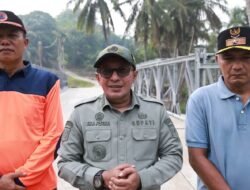 BNPB Bangun Jembatan Bailey di Taluak, Akses Warga Kembali Pulih