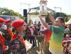PANGDAM XX/TIB LEPAS DAN IKUTI FUN RUN, RIBUAN PESERTA SEMARAKKAN HUT KE-81 TNI